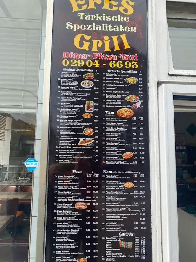 BookNoFees: Εστιατόριο – Efes Grill Dönertaxi & Pizza – Bestwig – Efes Grill Dönertaxi & Πίτσα, φωτογραφία 2