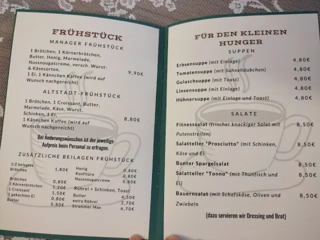 BookNoFees: Εστιατόριο – Café Zur Altstadt – Bochum – Καφετέρια «Zur Altstadt», φωτογραφία 2