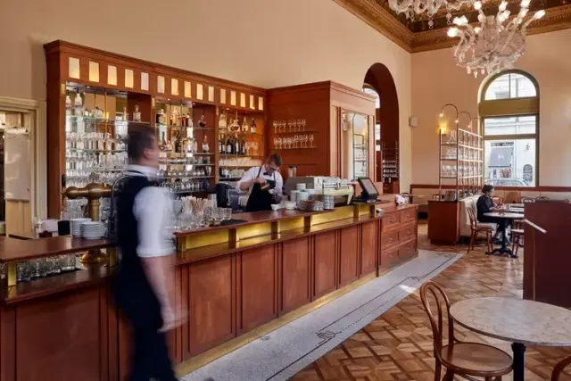 BookNoFees: Εστιατόριο – Café Savoy – Prague – Καφετέρια Savoy, φωτογραφία 2
