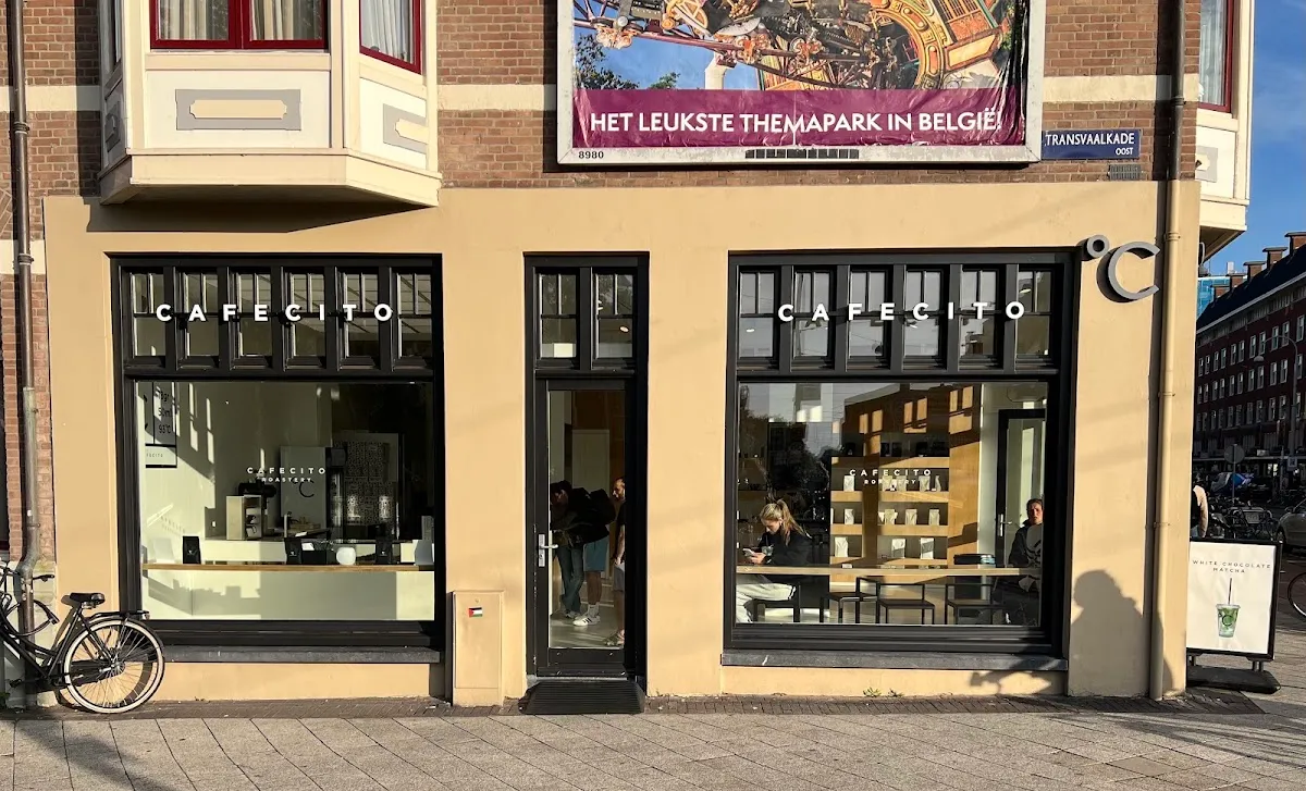 BookNoFees: Εστιατόριο – Cafecito – Amsterdam – Καφεδάκι, φωτογραφία 1