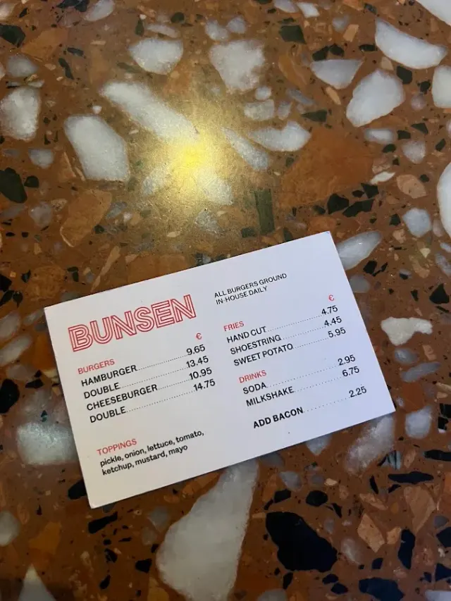 BookNoFees: Εστιατόριο – Bunsen – Dublin – Μπούνσεν, φωτογραφία 2
