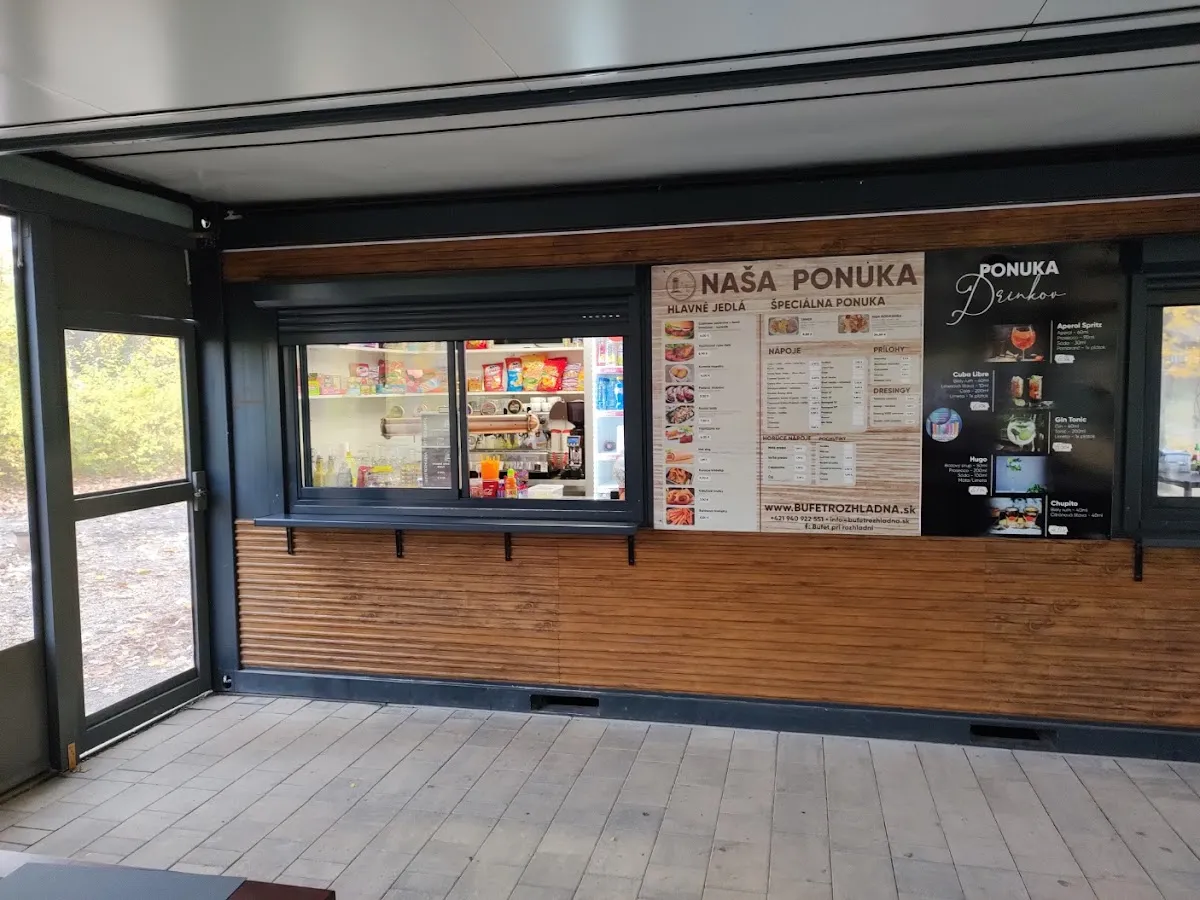 BookNoFees: Σνακ μπαρ – Bufet pri rozhľadni Bratislava – Bratislava – Μπουφέ κοντά στον πύργο παρατήρησης της Μπρατισλάβα, φωτογραφία 1