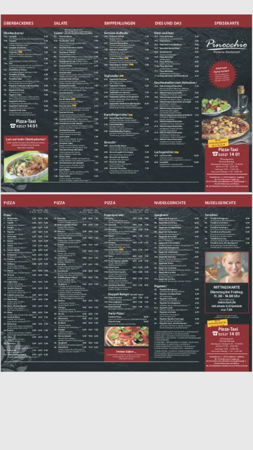 BookNoFees: Εστιατόριο – Pizzeria Pinocchio – Lippetal – Πιτσαρία Πινόκιο, φωτογραφία 1