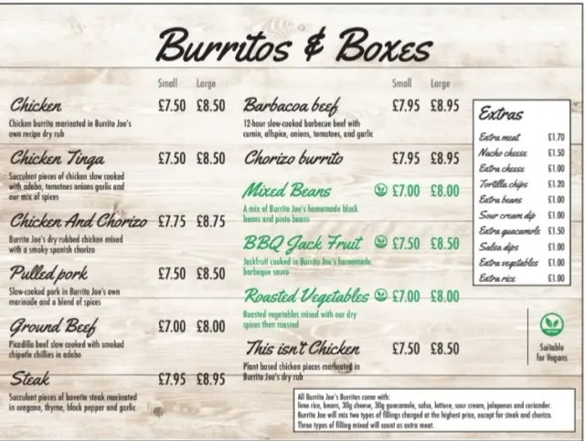 BookNoFees: Σνακ μπαρ – Burrito Joe – London – Burrito Joe, φωτογραφία 2