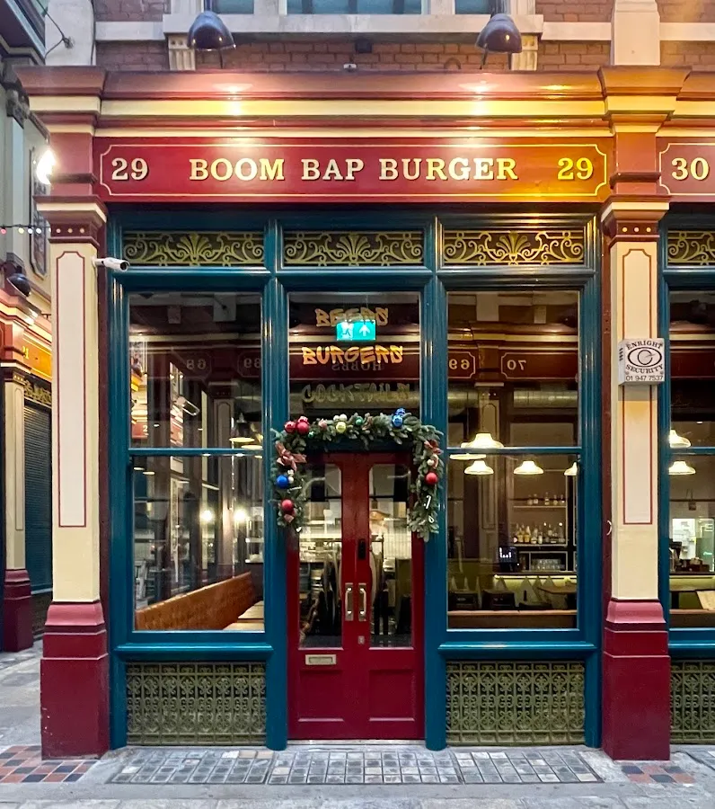 BookNoFees: Σνακ μπαρ – Boom Bap Burger – London – Boom Bap Burger, φωτογραφία 1