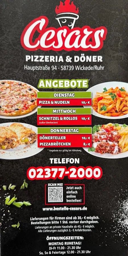 BookNoFees: Εστιατόριο – Césars Grill & Snackbar – Wickede – Césars Grill & Snackbar, φωτογραφία 2