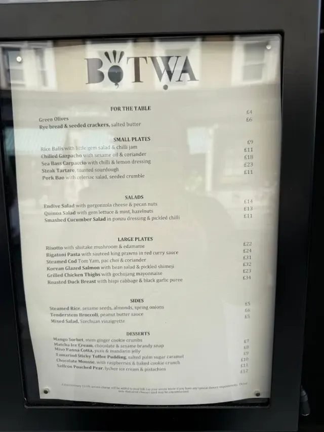 BookNoFees: Εστιατόριο – Botwa restaurant Notting Hill – London – Εστιατόριο Botwa στο Notting Hill, φωτογραφία 2