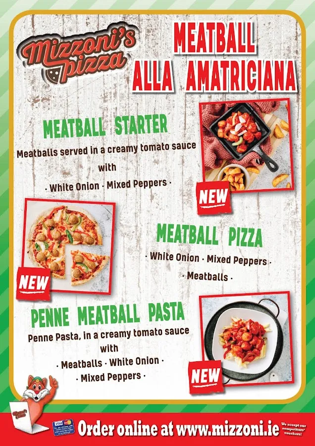 BookNoFees: Σνακ μπαρ – Mizzoni Pizza – Dublin – Mizzoni Pizza, φωτογραφία 2